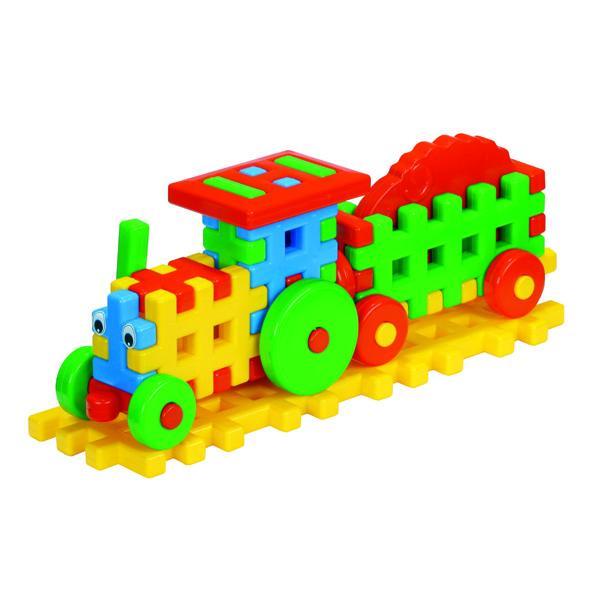 Cuburi constructii Tractor