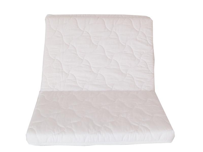 Patut Voiaj Copii Moni Sleepy Roz-Gri + Saltea Pliabila MyKids Burete Cocos