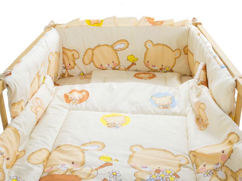 Lenjerie MyKids Mini Teddy Maro 4 Piese 140x70