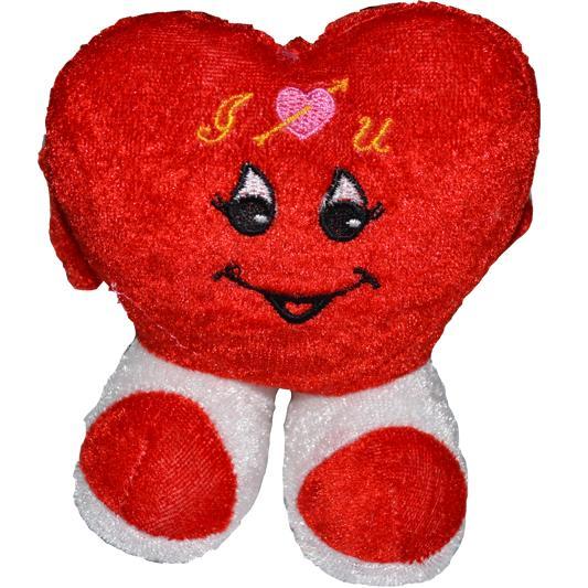 Inimioara de plus muzicala cu picioare mica