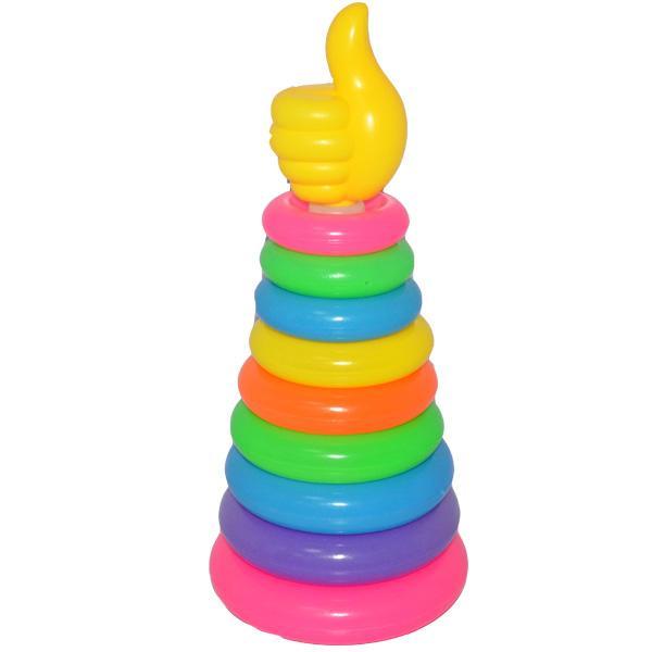 Joc cu cercuri de plastic