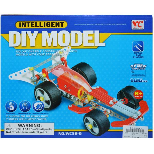 Joc constructii metal 186 piese