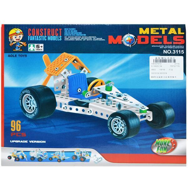 Joc constructii metal 96 piese