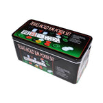 Set Poker plastic + metal + textil