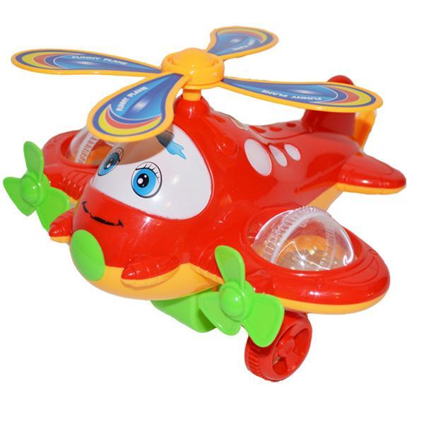 Jucarie de impins Elicopter cu baterii