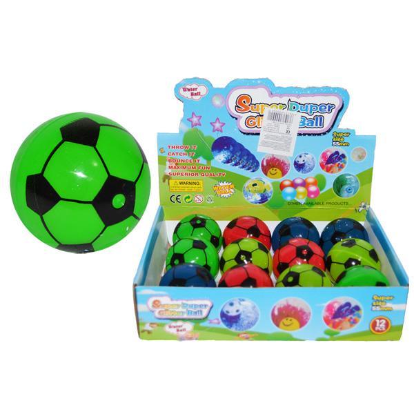 Minge cauciuc cu led Fotbal 5,5 cm