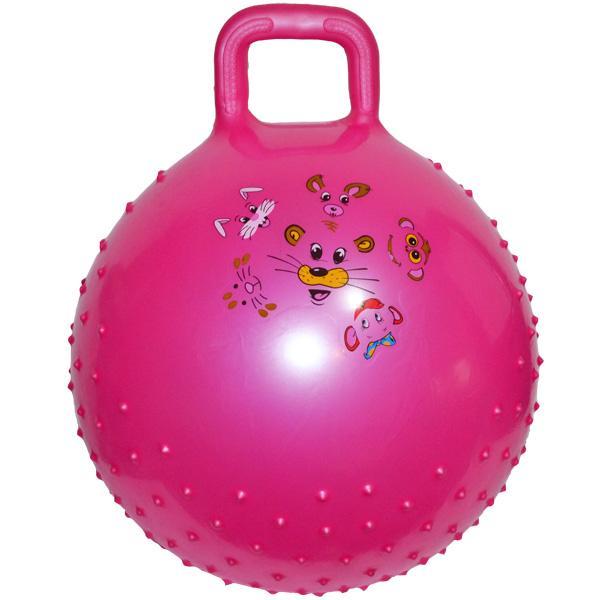 Minge cauciuc cu maner Animale 55 cm 400 g