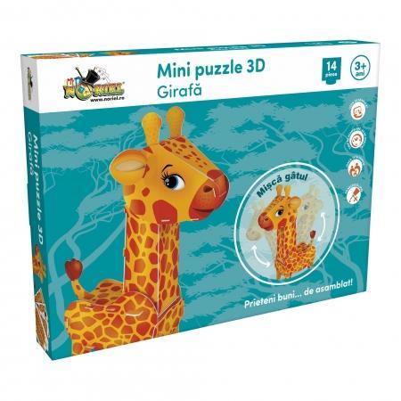 Mini Puzzle 3D - Girafa