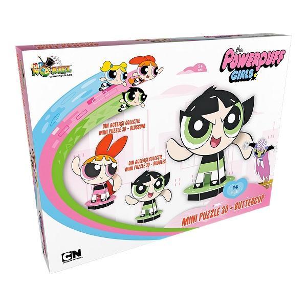 Mini Puzzle 3D Powerpuff Girls - Buttercup