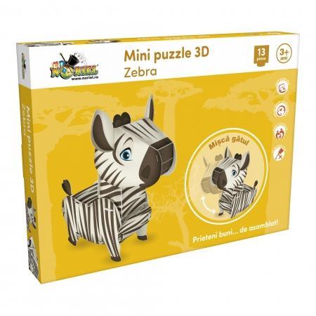 Mini Puzzle 3D - Zebra