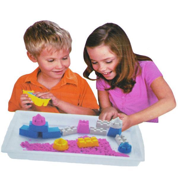 Nisip magic cu forme in cutie 450 g