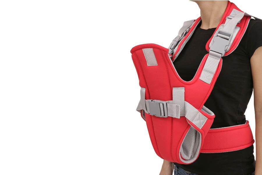 Marsupiu Bebe Si Copii CANGAROO Carry-Go Rosu