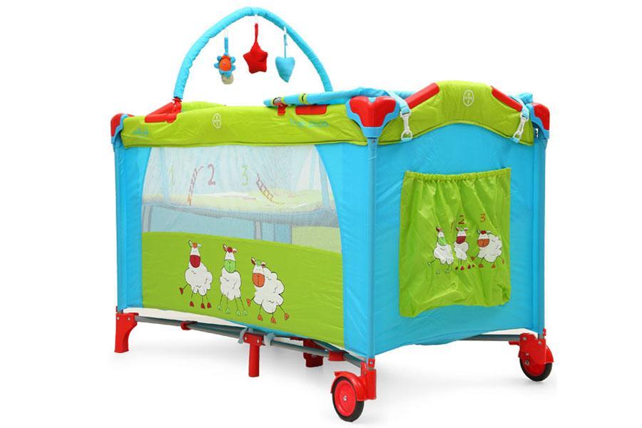 Patut Pliant Bebe MONI Happy Baby Triple Chicks