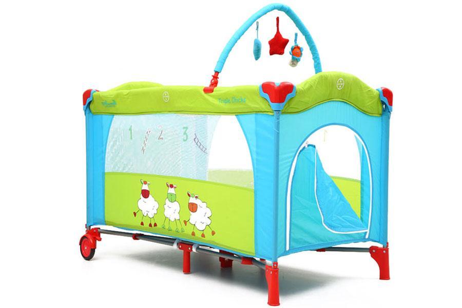 Patut Pliant Bebe MONI Happy Baby Triple Chicks