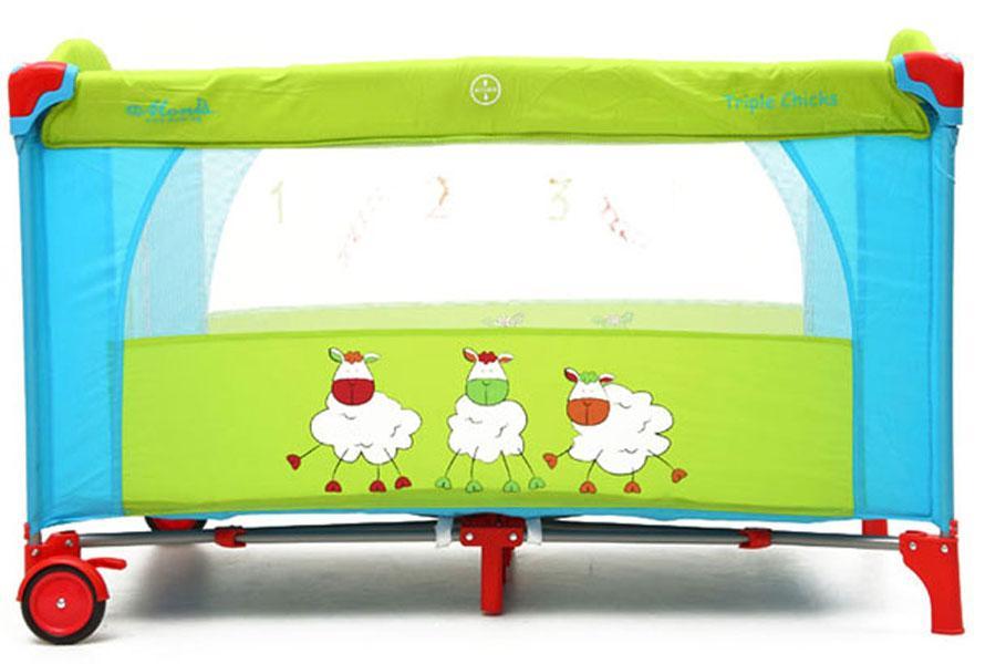 Patut Pliant Bebe MONI Happy Baby Triple Chicks