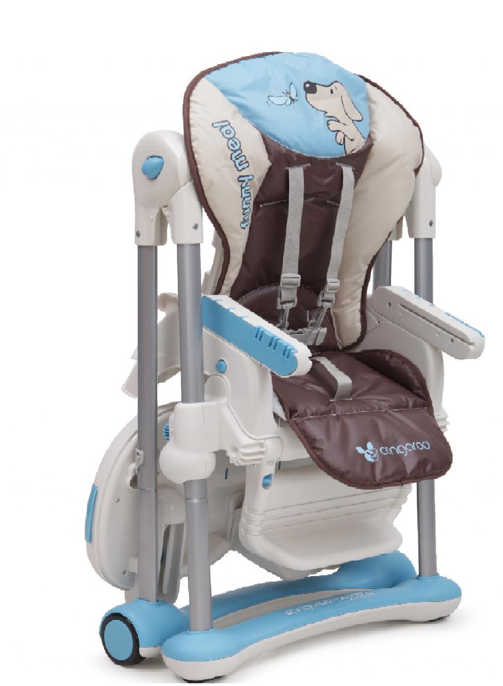 Scaun De Masa CANGAROO Funny Meal Albastru