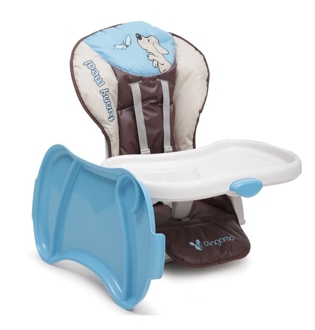 Scaun De Masa CANGAROO Funny Meal Albastru