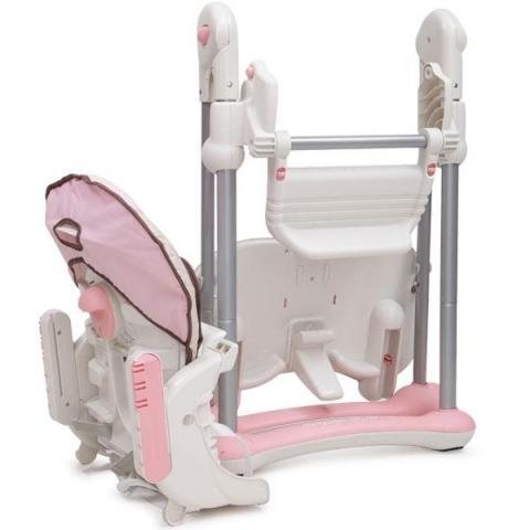 Scaun De Masa CANGAROO Funny Meal Roz