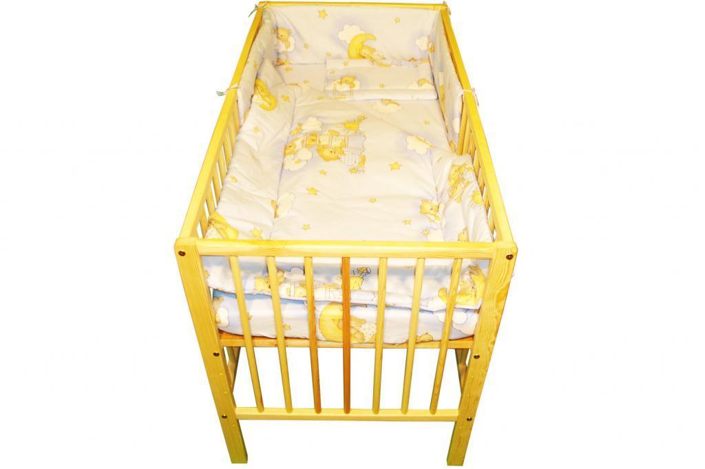 Lenjerie MyKids Teddy Scarita Albastru 5 Piese 120x60