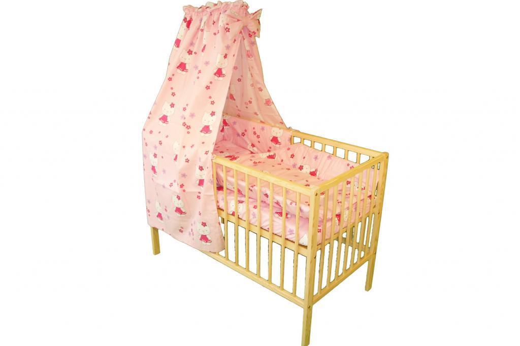 Lenjerie MyKids Little Cat Roz 5 Piese 120x60