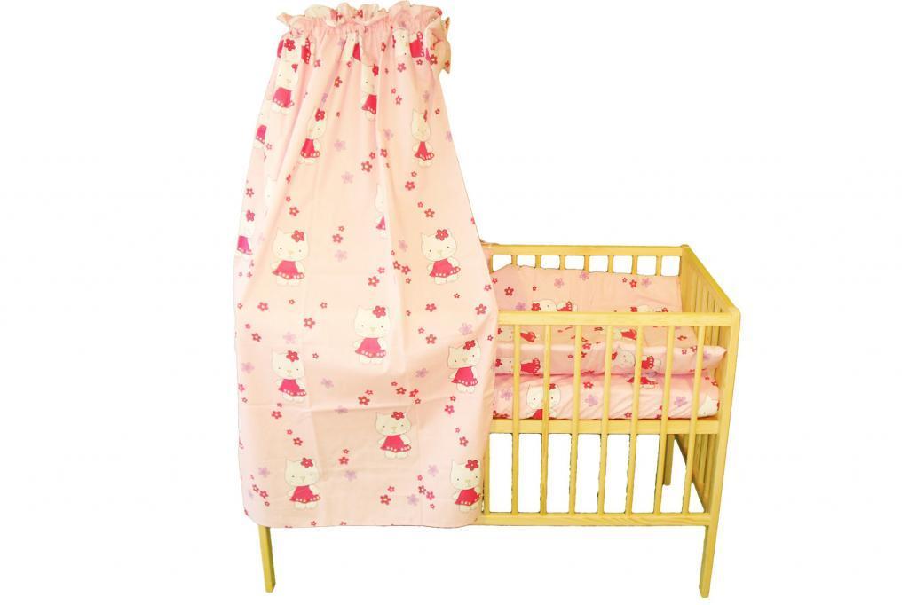 Lenjerie MyKids Little Cat Roz 5 Piese 120x60