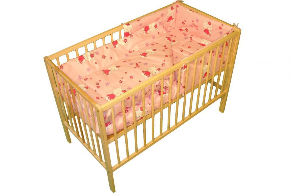 Lenjerie MyKids Little Cat Roz 5 Piese 120x60