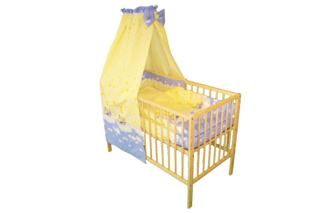 Lenjerie MyKids Teddy Norisori Albastru 5 Piese 120x60
