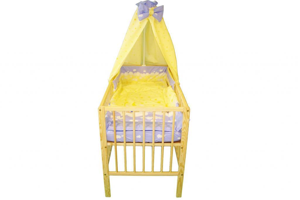 Lenjerie MyKids Teddy Norisori Albastru 5 Piese 120x60
