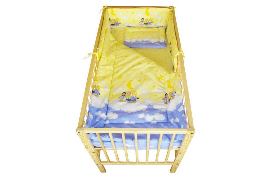 Lenjerie MyKids Teddy Norisori Albastru 5 Piese 120x60