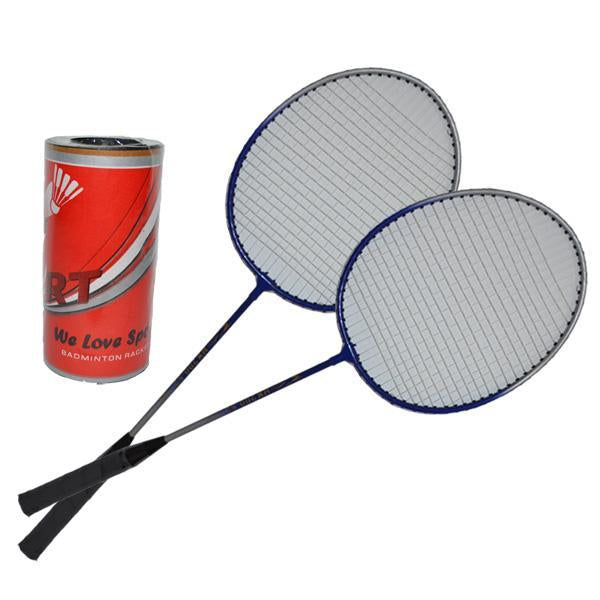 Palete Badminton in husa cu fluturasi