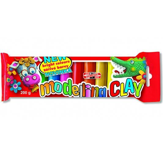 Plastilina 10 culori 200 g - Koh-I-Noor