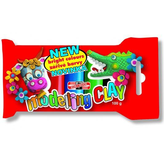 Plastelina 5 culori 100 g KOH-I-NOOR