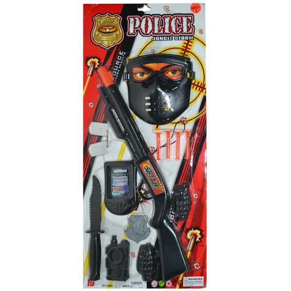 Pusca cu accesorii pe placa