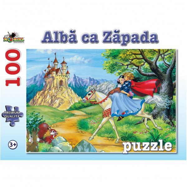 Puzzle 100 piese Alba ca Zapada Refresh
