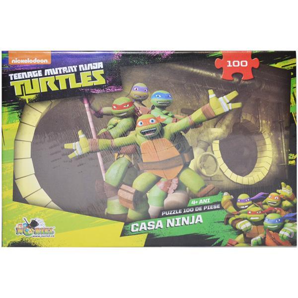 Puzzle 100 piese Casa Ninja