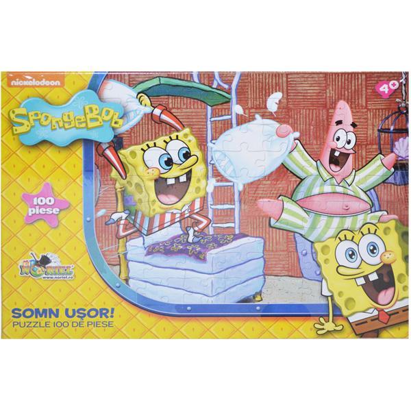 Puzzle 100 piese Spongebob