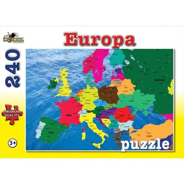 Puzzle 240 piese Lumea Vesela - Europa
