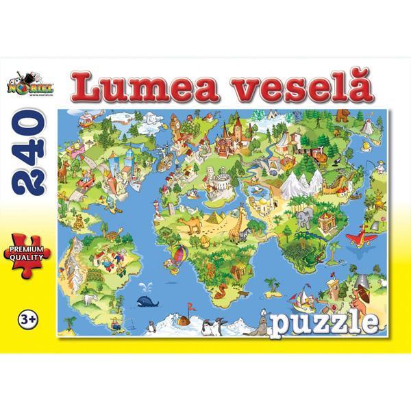 Puzzle 240 piese Lumea Vesela