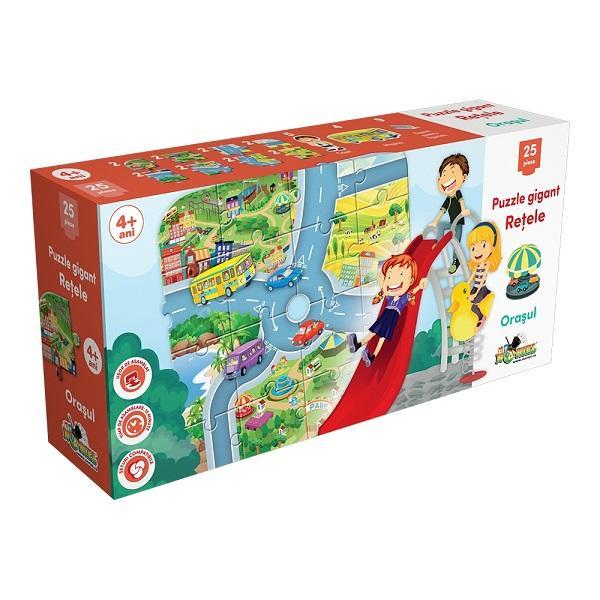 Puzzle gigant Retele - Orasul