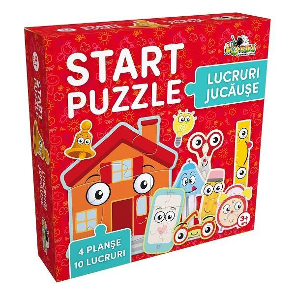 Puzzle Start 4 in 1 - Lucruri jucause
