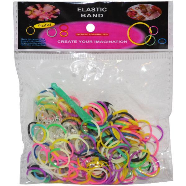 Set 200 Elastice colorate