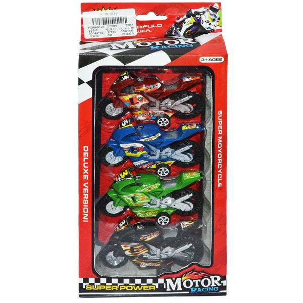 Set 4 Motociclete in cutie