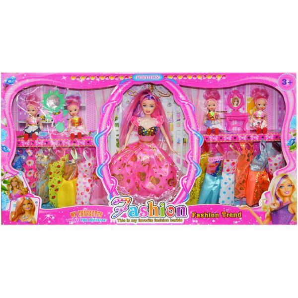 Set 5 Papusi cu garderoba