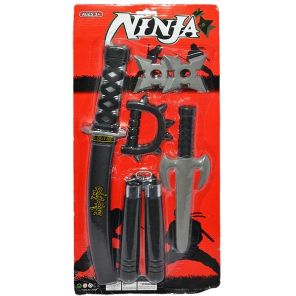 Set Arme ninja pe placa