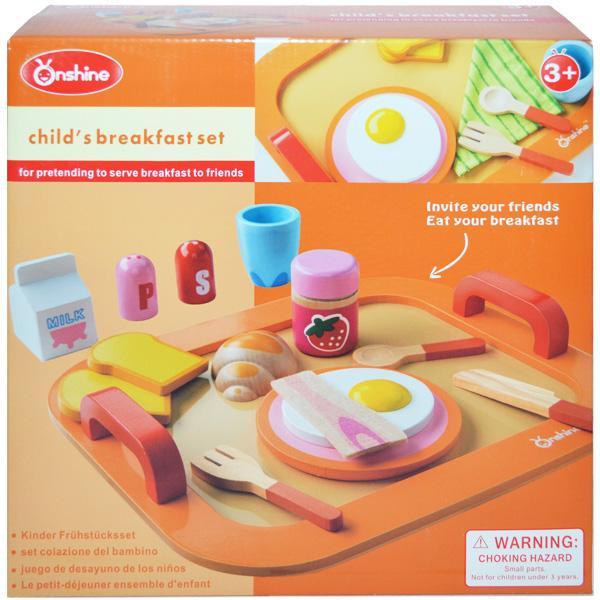 Set Breakfast de lemn