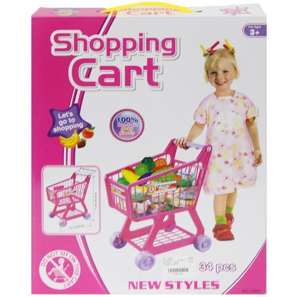 Set Carucior Supermarket + cumparaturi