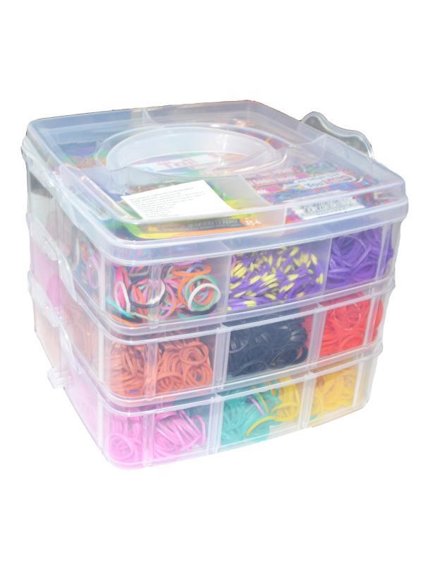 Set creativ Gherghef cu accesorii in cutie 3000 piese