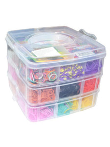 Set creativ Gherghef cu accesorii in cutie 3000 piese