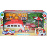 Set Fast-food cu microbuz si accesorii