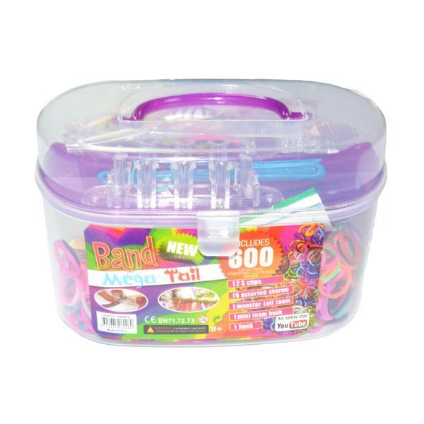 Set creativ Gherghef cu accesorii in cutie 600 piese
